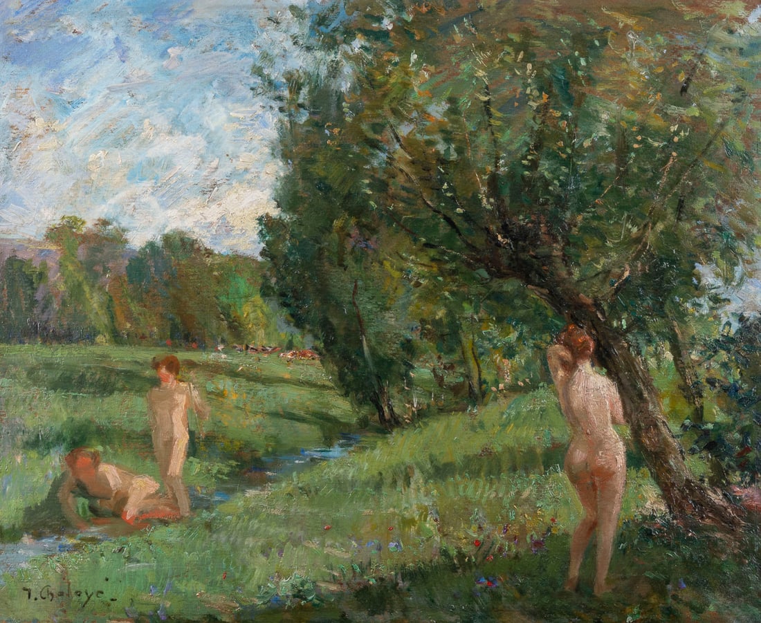 JEAN CHALEYE | DIE BADENDE (1 of 1)