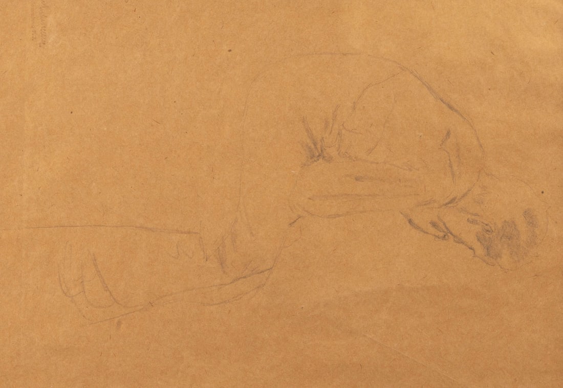 MAX LIEBERMANN | SINNENDER. AUF DER RUCKSEITE: SKIZZE EINER (1 of 2)