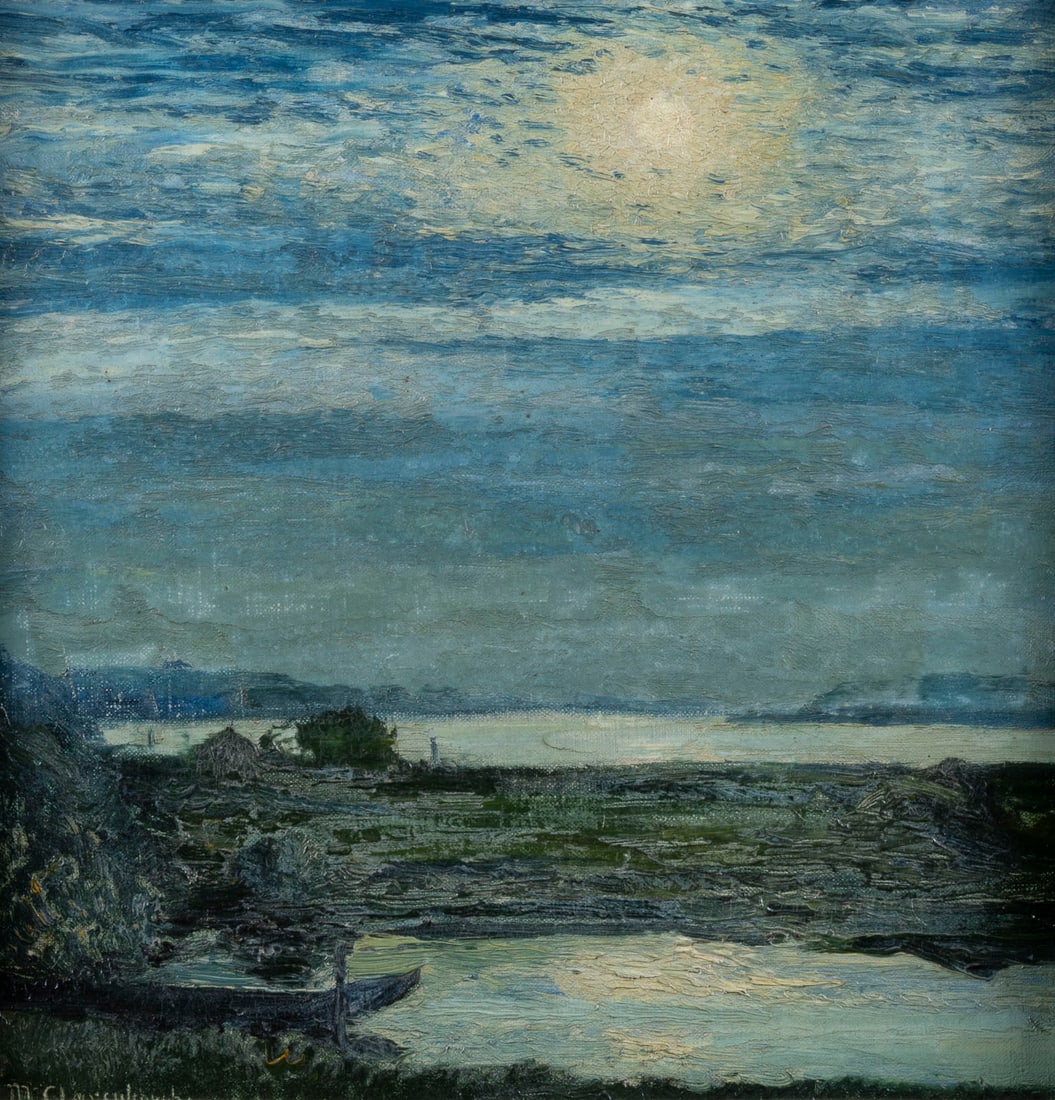 MAX CLARENBACH | MONDSCHEIN ÜBER FLUSSAUEN (1 of 1)