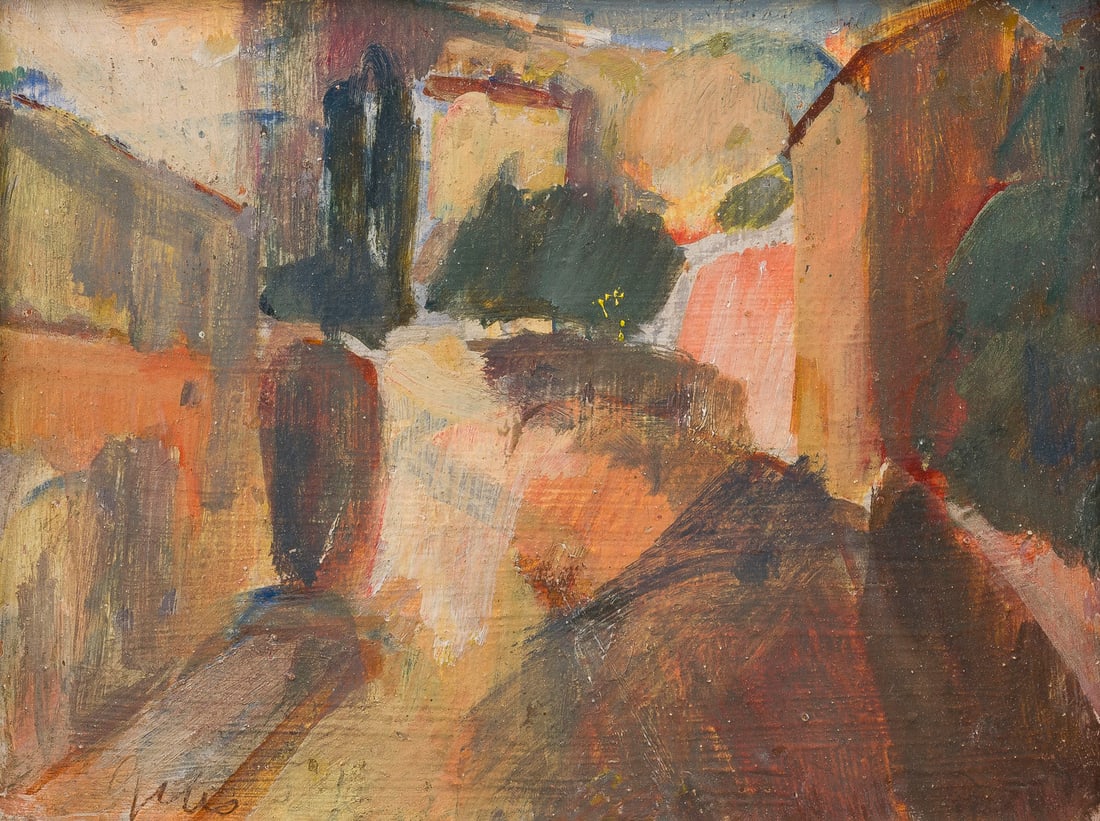 KÜNSTLER DES FRÜHEN 20. JAHRHUNDERTS | STRASSE EINER SÜDLIC (1 of 3)