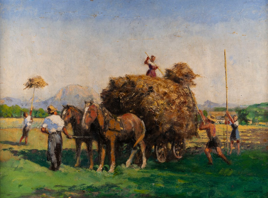 JOHANN VICTOR KRAMER | HEUERNTE, 1946 (1 of 1)