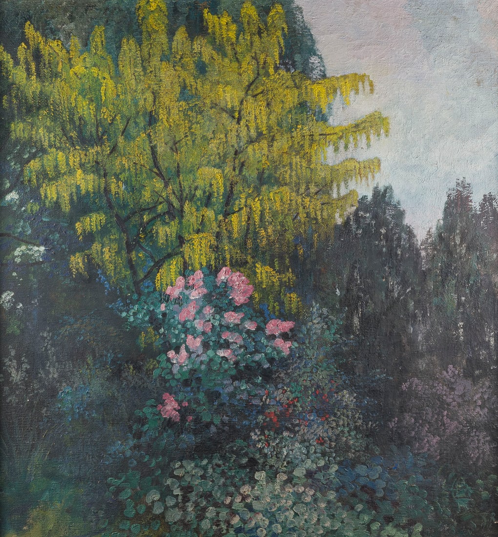 MONOGRAMMIST 'R.R.' | BLÜHENDER GARTEN, 1918 (1 of 2)