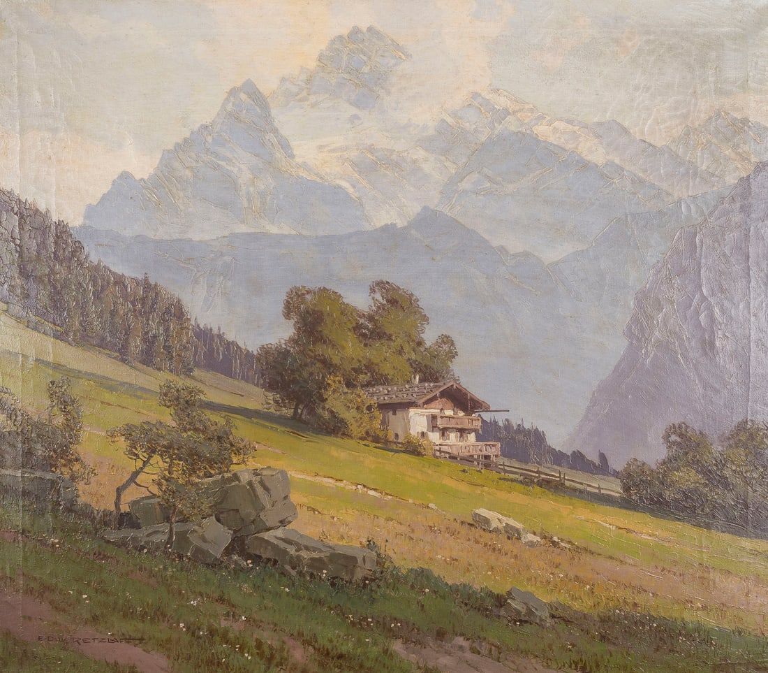 ERNST CARL WALTER RETZLAF | WATZMANN UND HOCHKALTER (1 of 1)