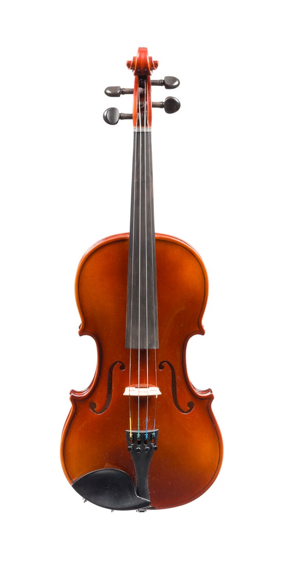 | VIOLINE 'MODELL 'FLORENCE A' STRUNAL SCHÖNBACH: VIOLINE 'MODELL 'FLORENCE A' STRUNAL SCHÖNBACH Tschechien, 20. Jh. Zweiteilige Fichtenholzdecke und Ahornboden, brauner Lack. 4/4 Geige, L. 59,2 cm, Korpusl. 36 cm. Geigenzettel: 'Handcrafted in