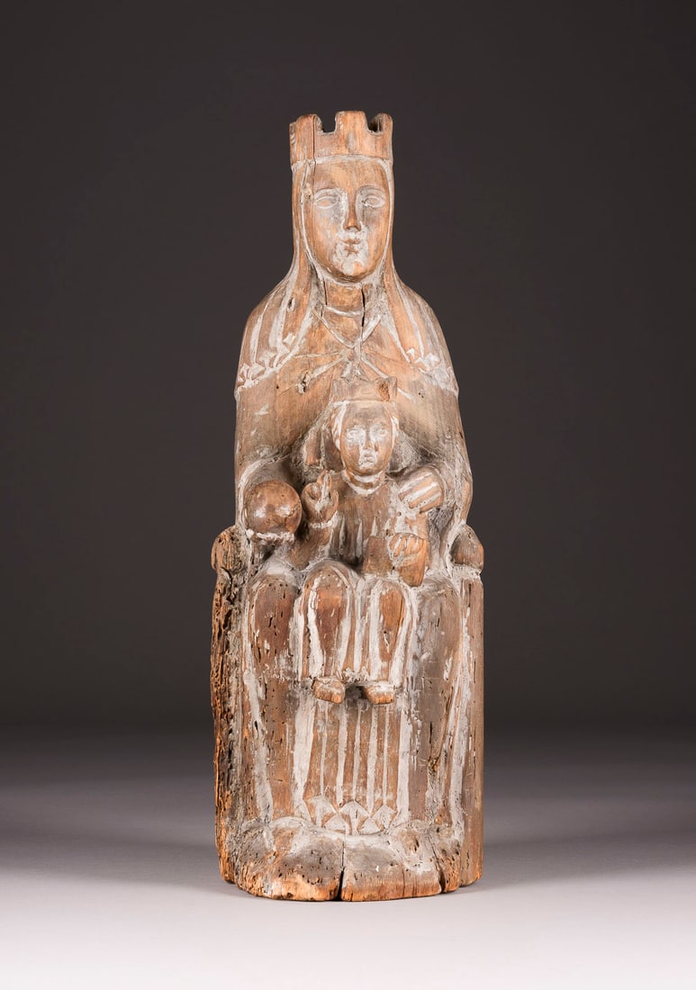 | THRONENDE MADONNA MIT DEM CHRISTUSKIND (1 of 1)