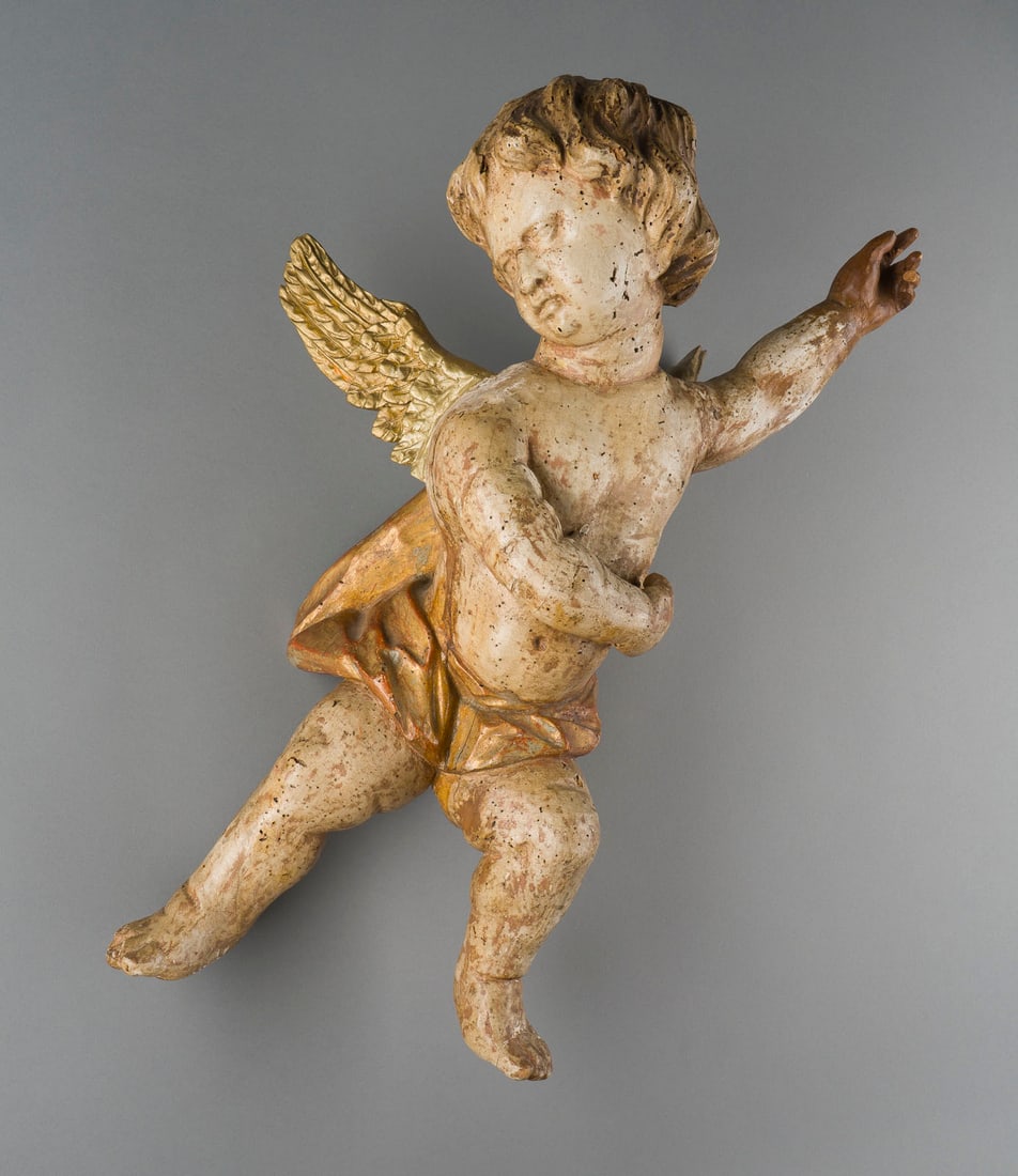 | GEFLÜGELTER SCHWEBENDER PUTTO (1 of 1)