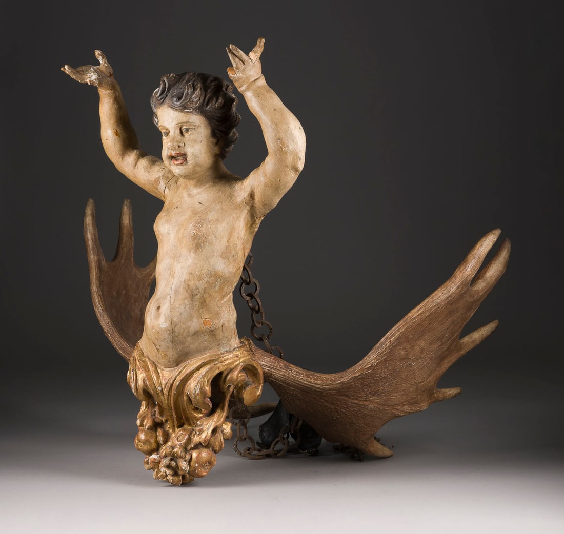 | LÜSTERWEIBCHEN KNABENFIGUR - 2