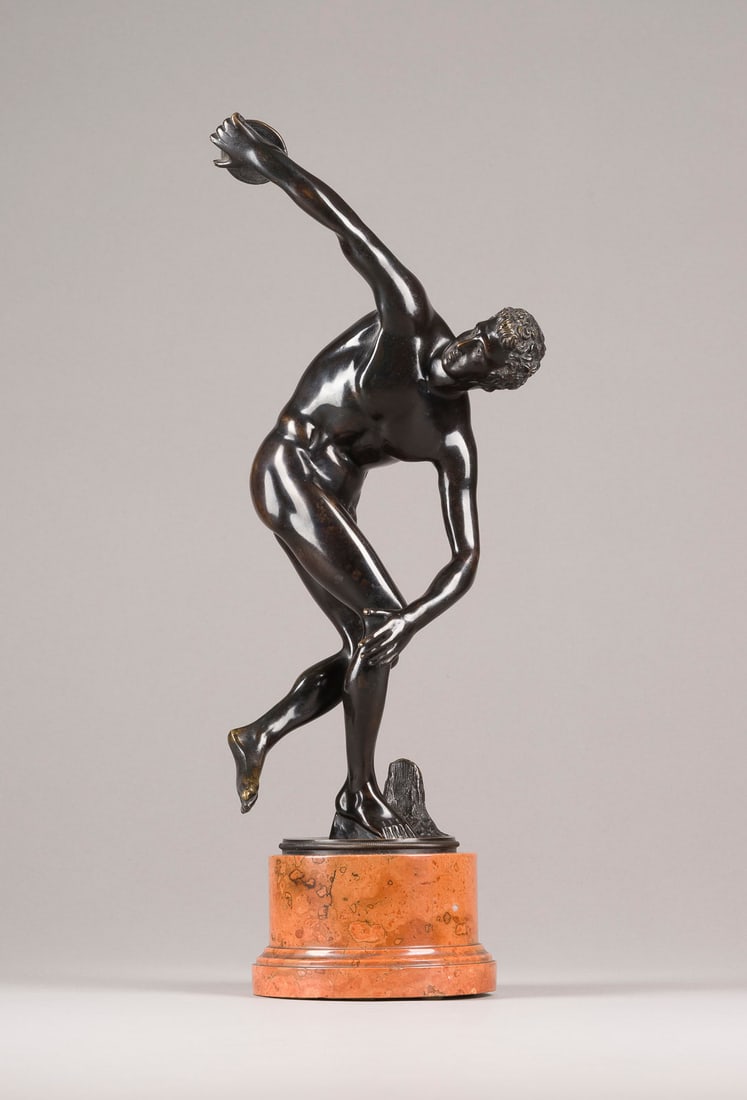 UNBEKANNTER BILDPLASTIKER | DISKUSWERFER (NACH DEM ANTIKEN (1 of 1)