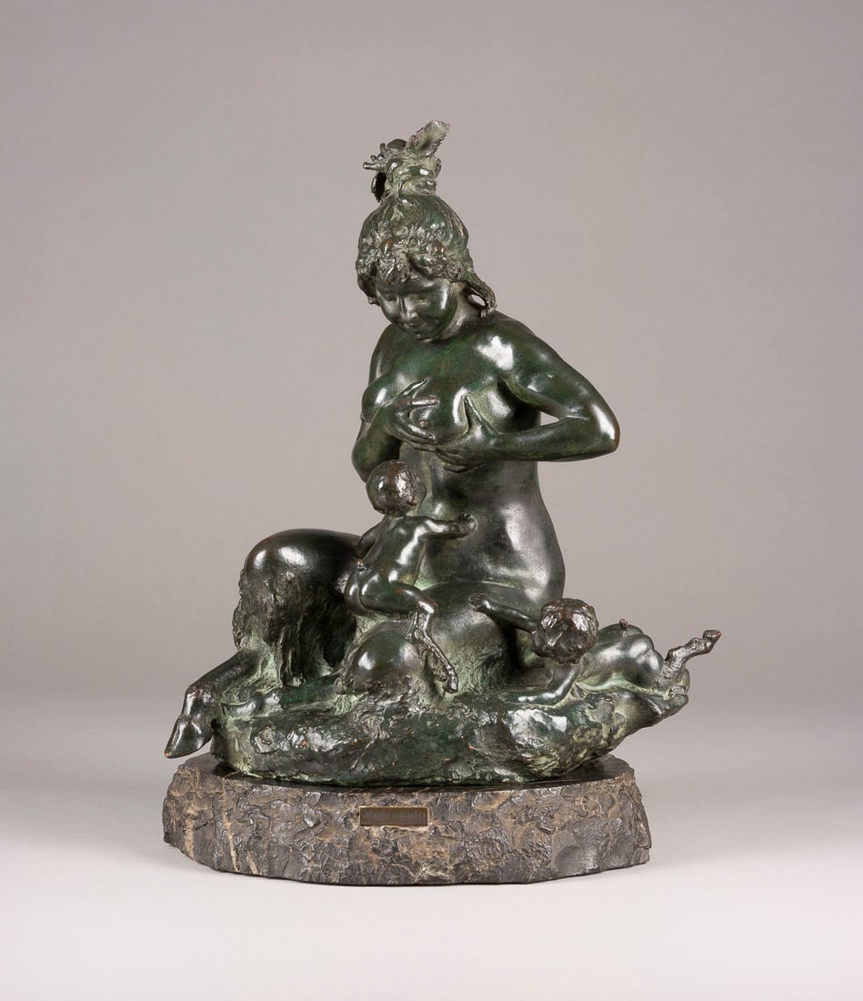 MARTIN SCHAUSS | CARITAS ROMANA (STILLENDE FAUNIN MIT IHREN (1 of 2)