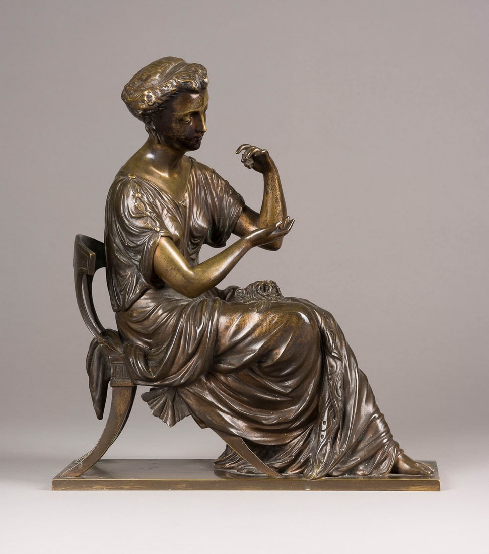 JOSEPH-CHARLES DE BLEZER | MELANCHOLIE (SITZENDE FRAU MIT R (1 of 2)