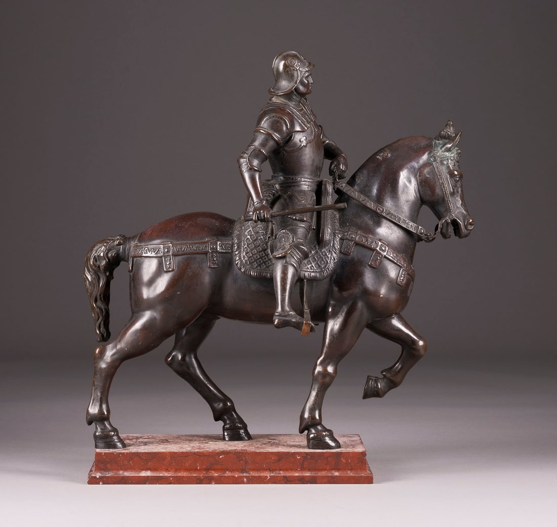 ANDREA DEL VERROCCHIO | REITERBILDNIS DES BARTOLOMEO COLLEO (1 of 2)