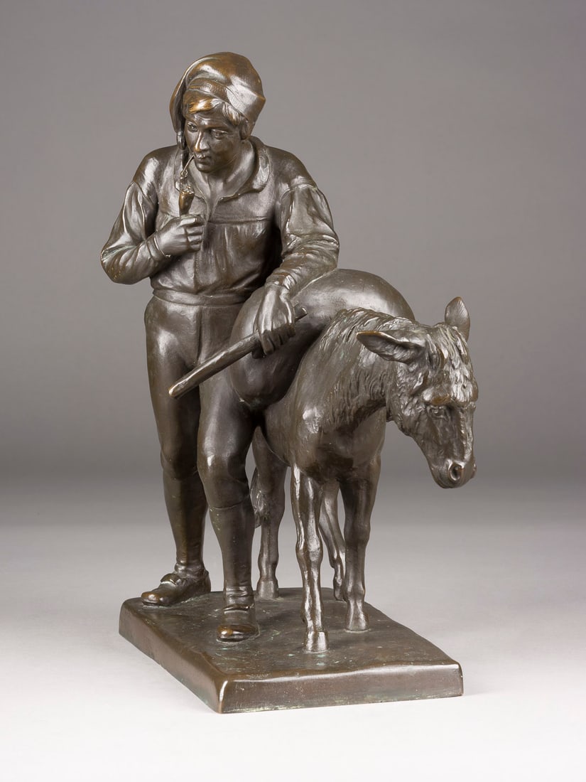 UNBEKANNTER BILDPLASTIKER | DER ESELTREIBER (1 of 2)