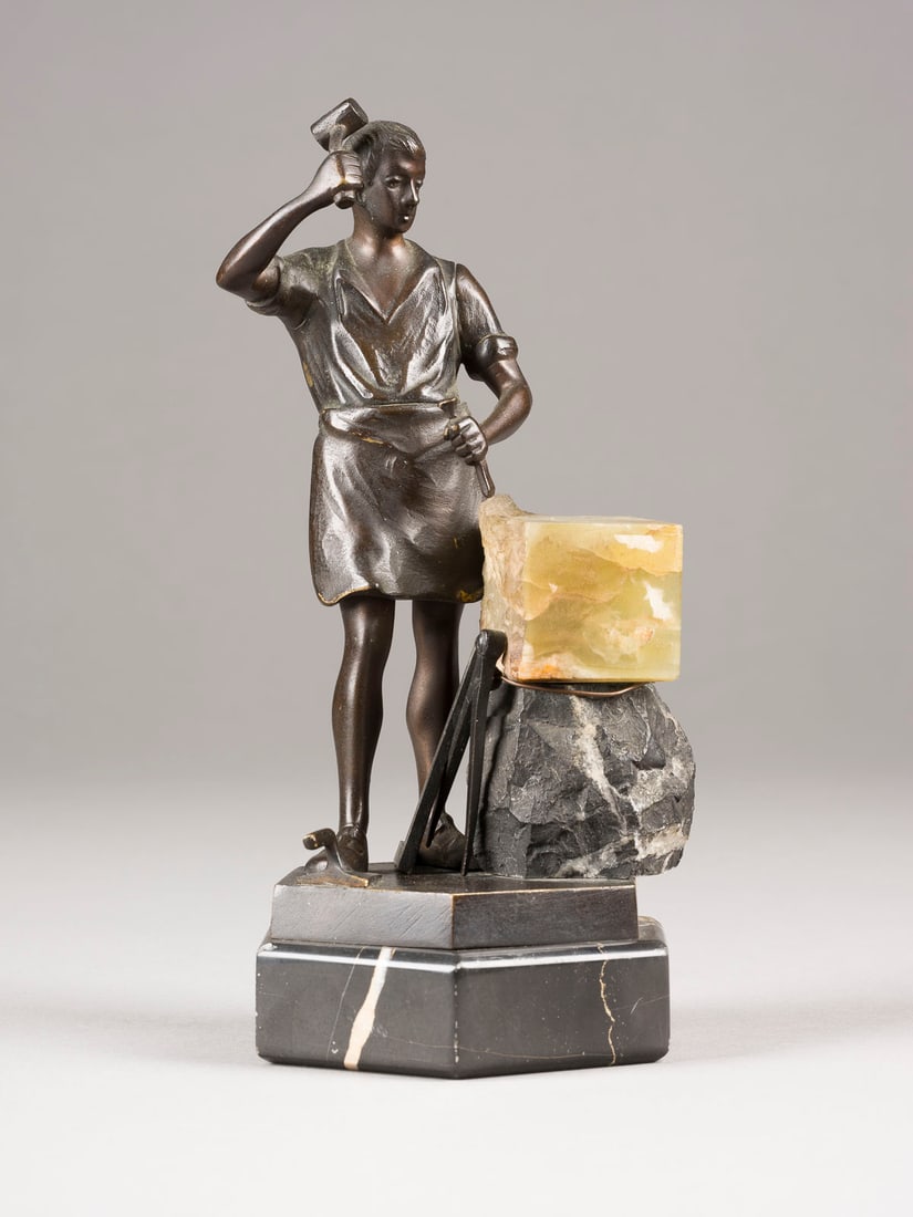 HANS KECK | 'STEINMETZ BEI DER ARBEIT' (1 of 3)