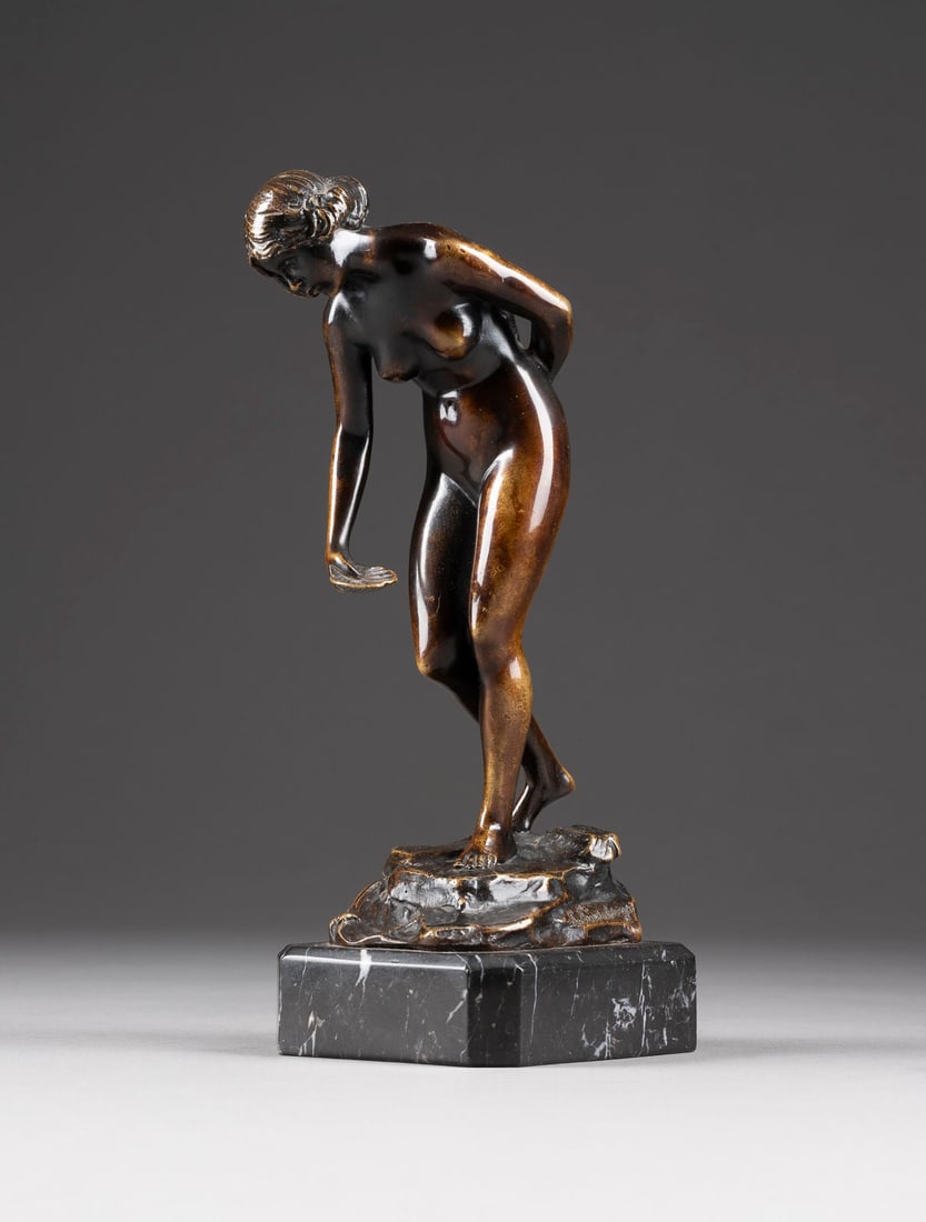 LUDWIG EISENBERGER | FRAUENAKT MIT MUSCHELSCHALE (1 of 2)