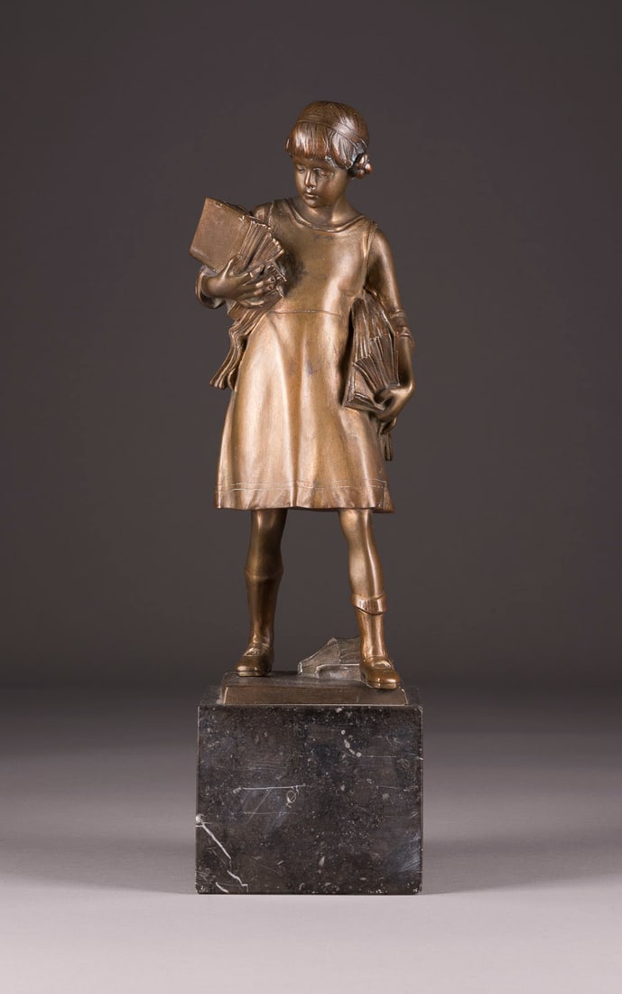 VICTOR HEINRICH SEIFERT | SCHULMÄDCHEN ('LESERATTE') (1 of 2)