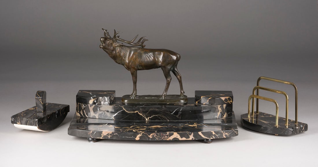 JOSEF FRANZ PALLENBERG | SCHREIBTISCH-GARNITUR MIT EINEM RÖ (1 of 2)