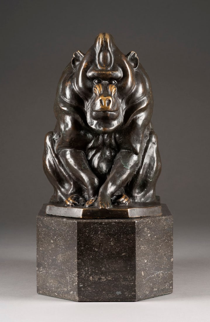 PAUL WALTHER | HOCKENDER MANDRILLAFFE (1 of 4)