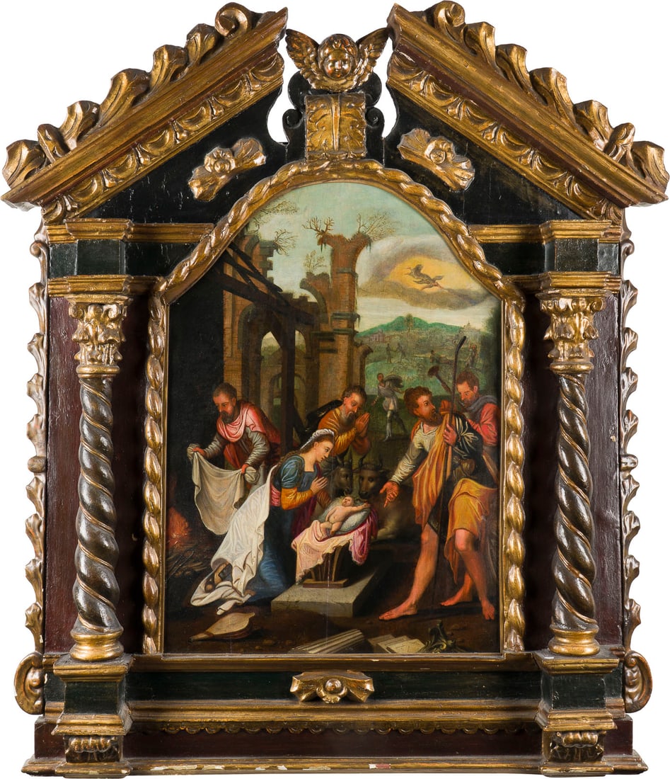 FLÄMISCHE SCHULE DES 16. JH. | DIE ANBETUNG DER HIRTEN (1 of 4)