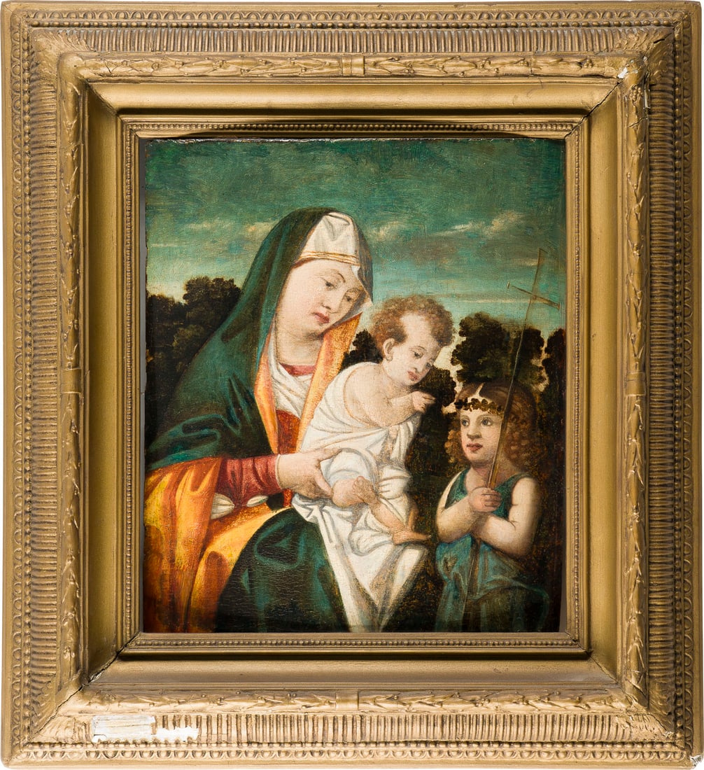 ITALO-FLÄMISCHE SCHULE DES 16. JH. | JUNGFRAU MARIA MIT KIN (1 of 4)