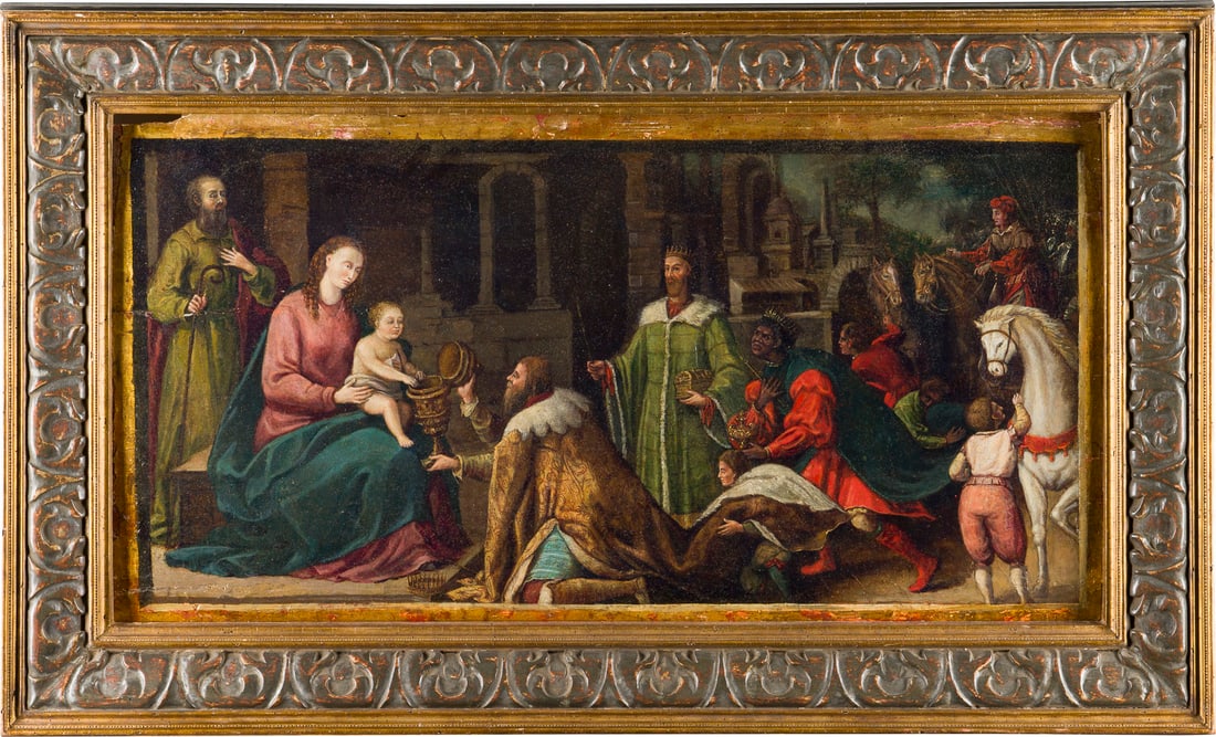 NEAPOLITANISCH-SPANISCHE SCHULE DES FRÜHEN 16. JH. | DIE AN (1 of 4)