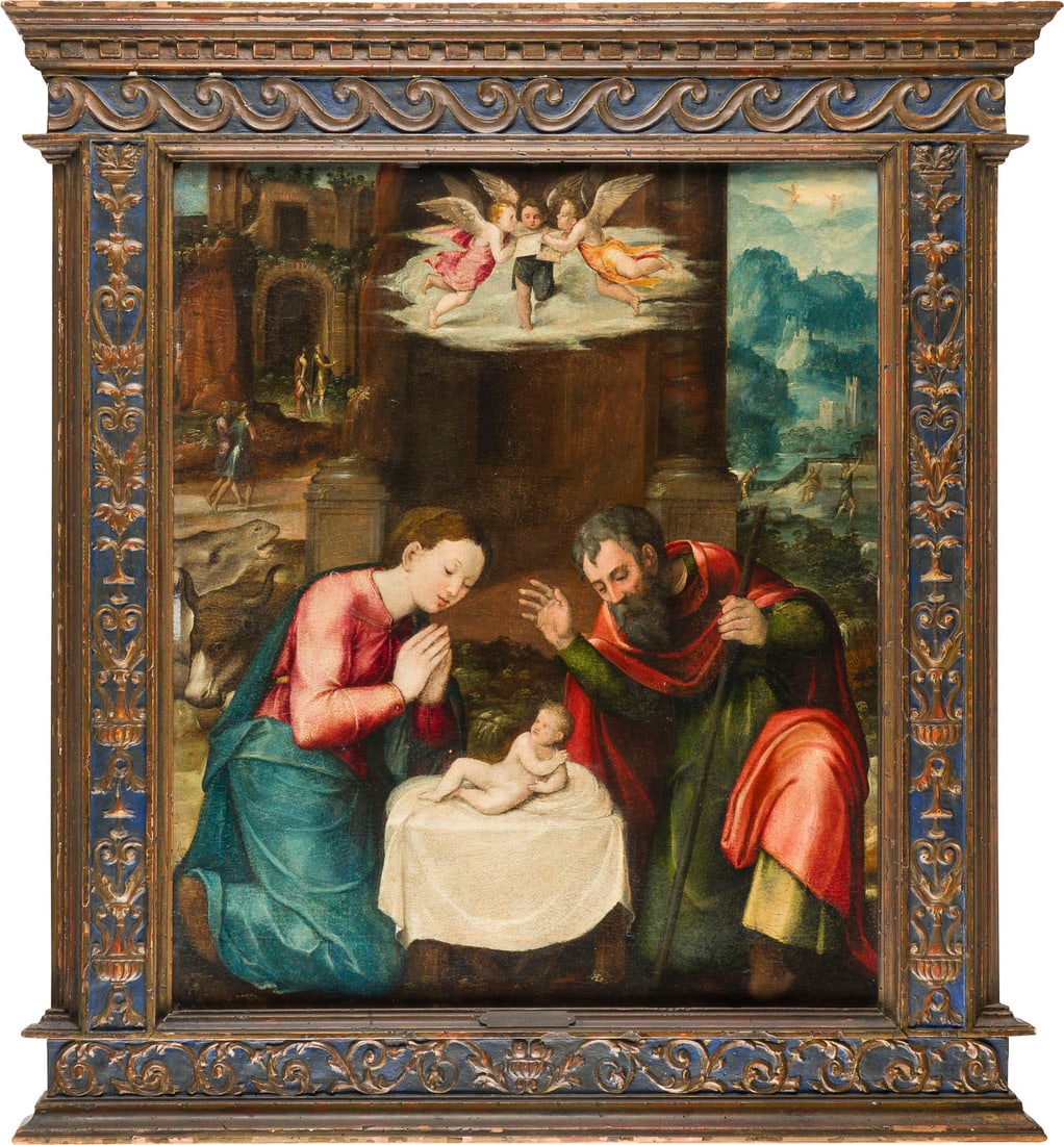 FLÄMISCHE SCHULE DES 16. JH. | DIE GEBURT CHRISTI (1 of 4)