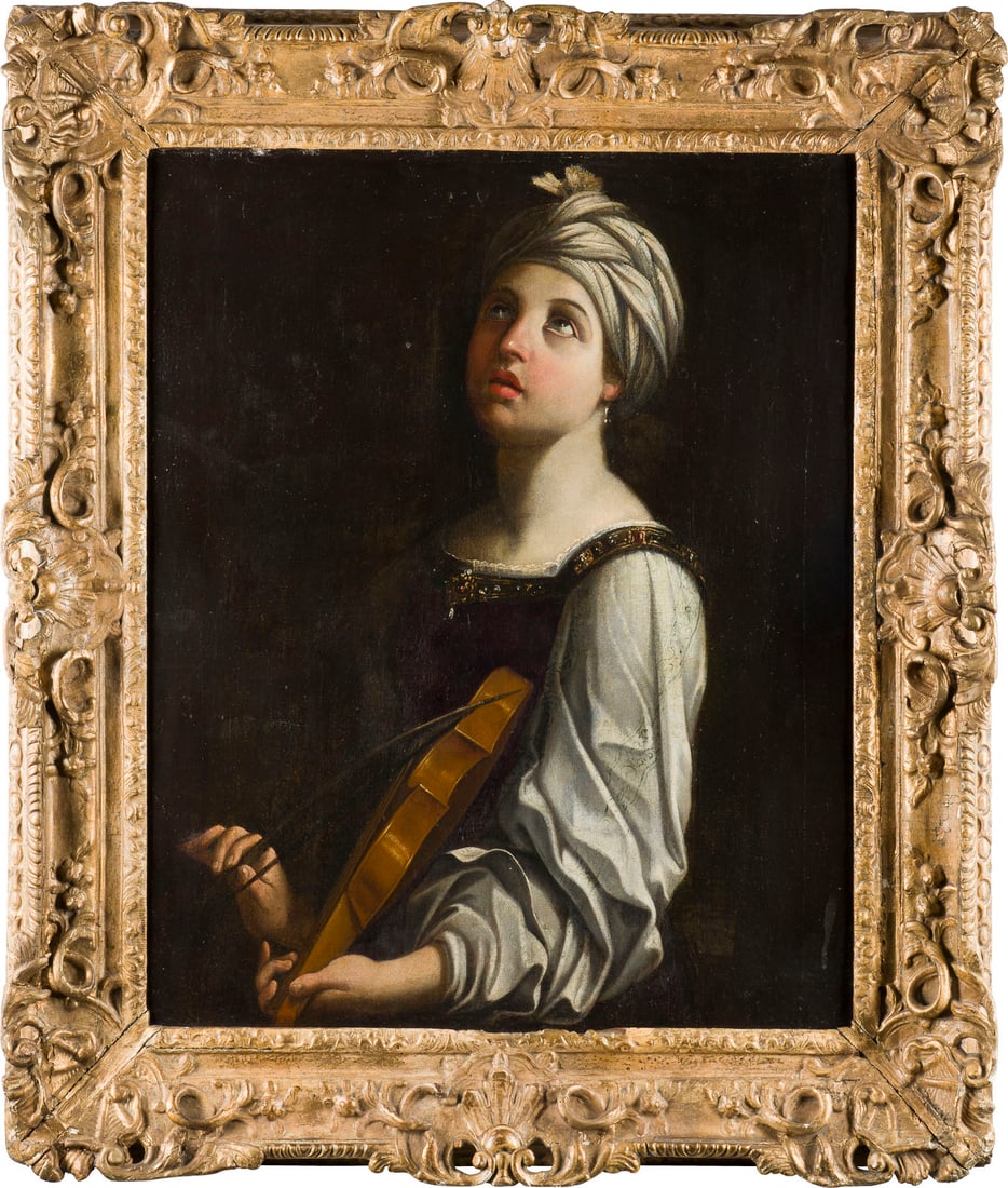 ELISABETTA SIRANI (SCHULE/UMKREIS) | DIE HEILIGE CÄCILIA (1 of 4)