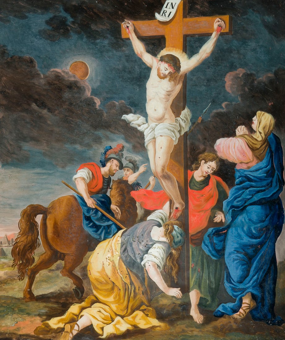 AUGSBURGER SCHULE DES 18. JH. | DIE KREUZIGUNG JESU (1 of 4)