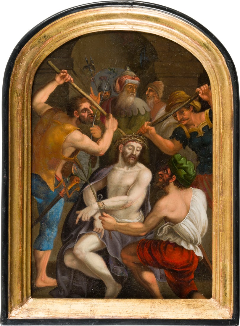 ITALIENISCHE SCHULE DES 17. JH. | DIE GEISSELUNG CHRISTI (1 of 4)