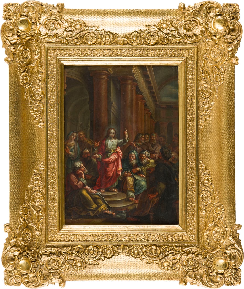 DEUTSCHE SCHULE DES 18. JH. | DER ZWÖLFJÄHRIGE JESUS IM TEM (1 of 4)