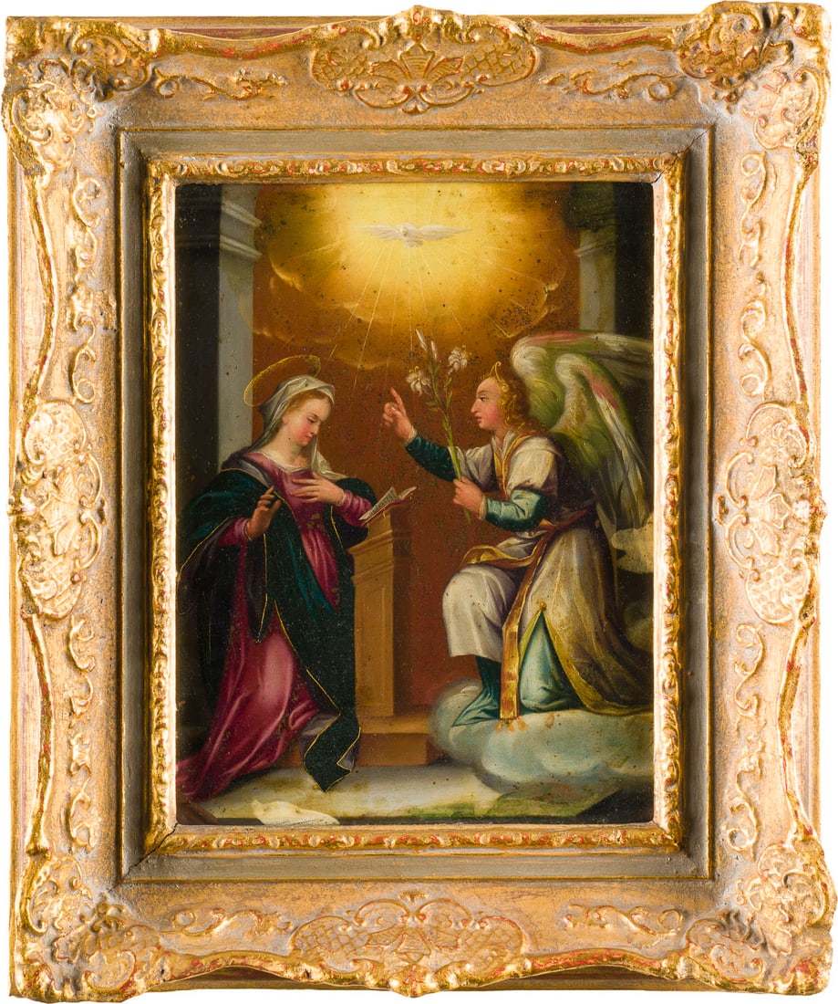 ITALO-FLÄMISCHE SCHULE, UM 1700 | MARIÄ VERKÜNDIGUNG (1 of 4)