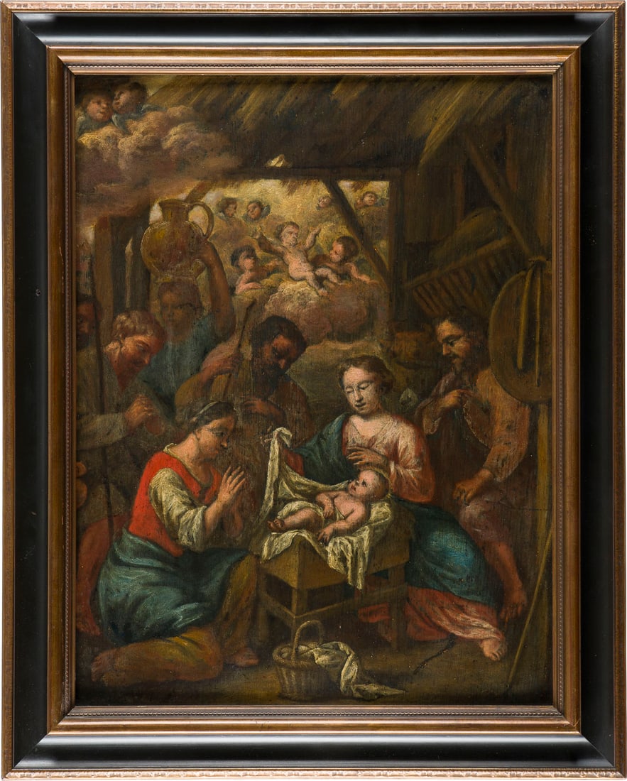 FLÄMISCHE SCHULE DES 17. JH. | DIE GEBURT JESU (1 of 4)
