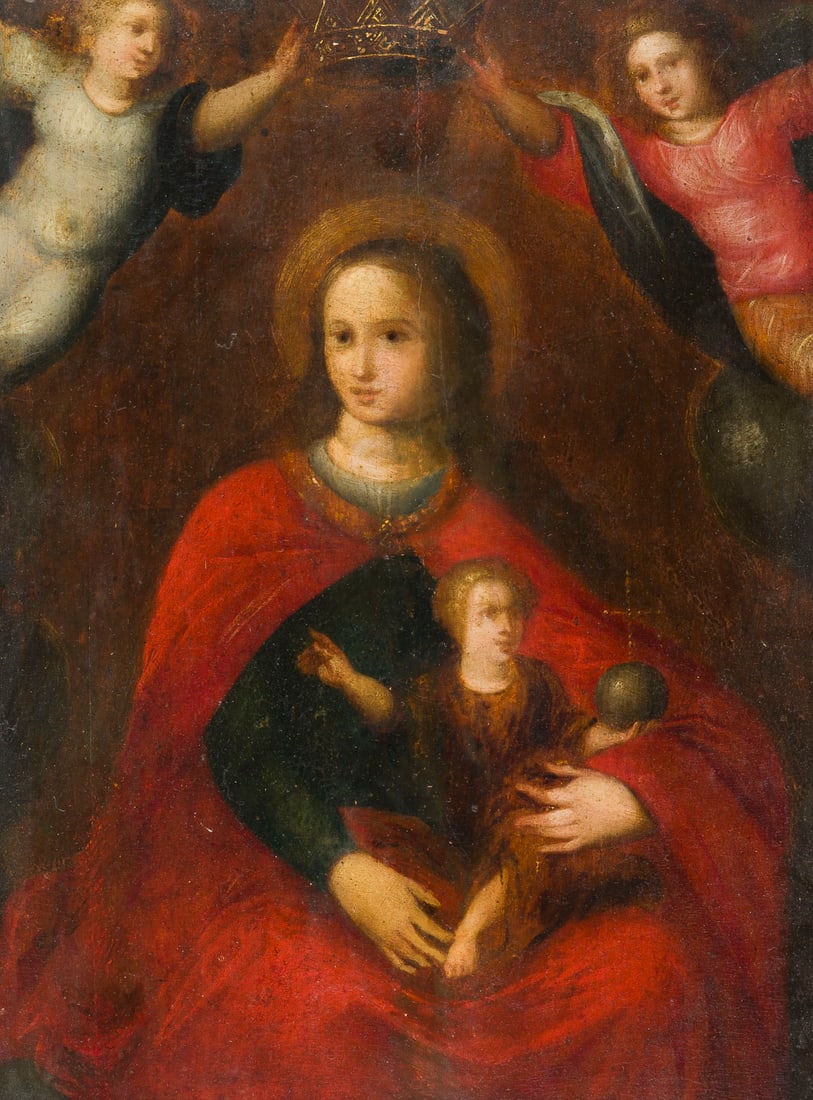 ANTWERPENER SCHULE DES 17. JH. | DIE KRÖNUNG MARIENS (1 of 4)