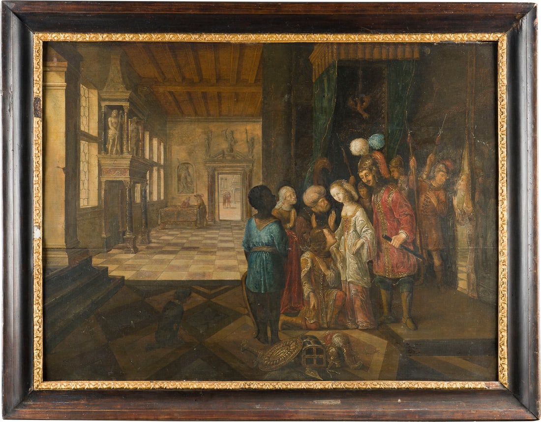 ITALIENISCH/FLÄMISCHE SCHULE, UM 1600 | SALOMON UND DIE KÖN (1 of 4)