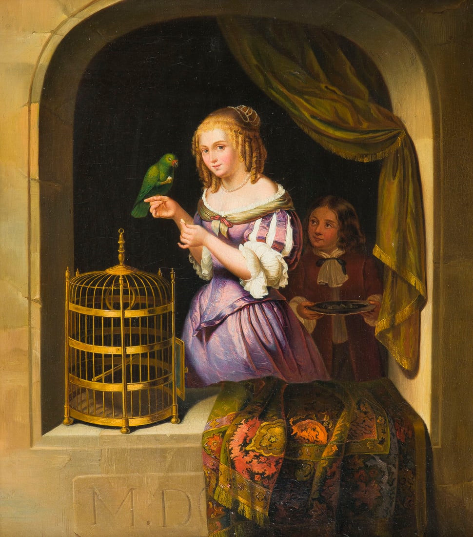 CASPAR NETSCHER (NACHFOLGER DES 19. JH.) | MARCELLINA DAME (1 of 8)