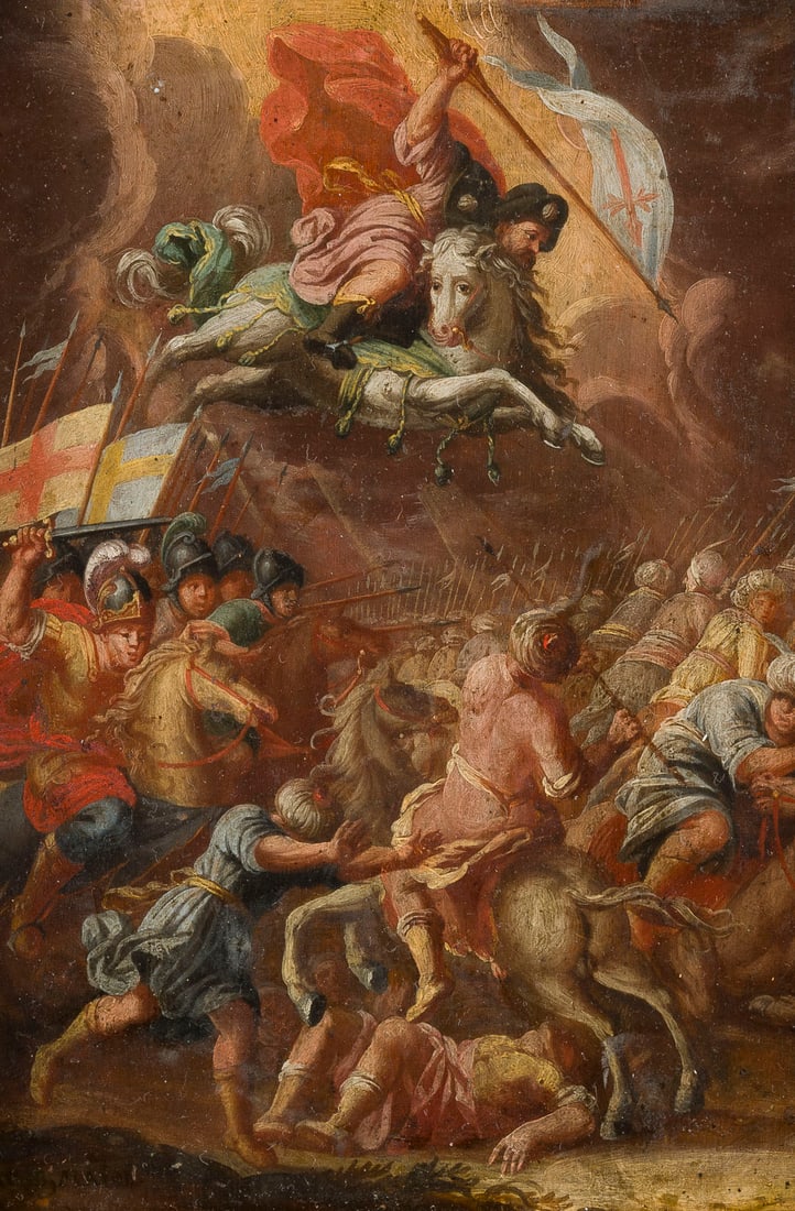 SPANISCHE SCHULE, UM 1700 | SANTIAGO MATAMAROS (DER MAURENT (1 of 4)