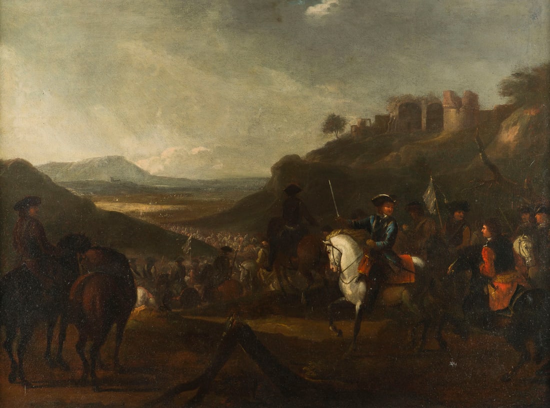 JAN PEETER VERDUSSEN (ATTR.) | KAVALLERIE AUFMARSCH (1 of 4)