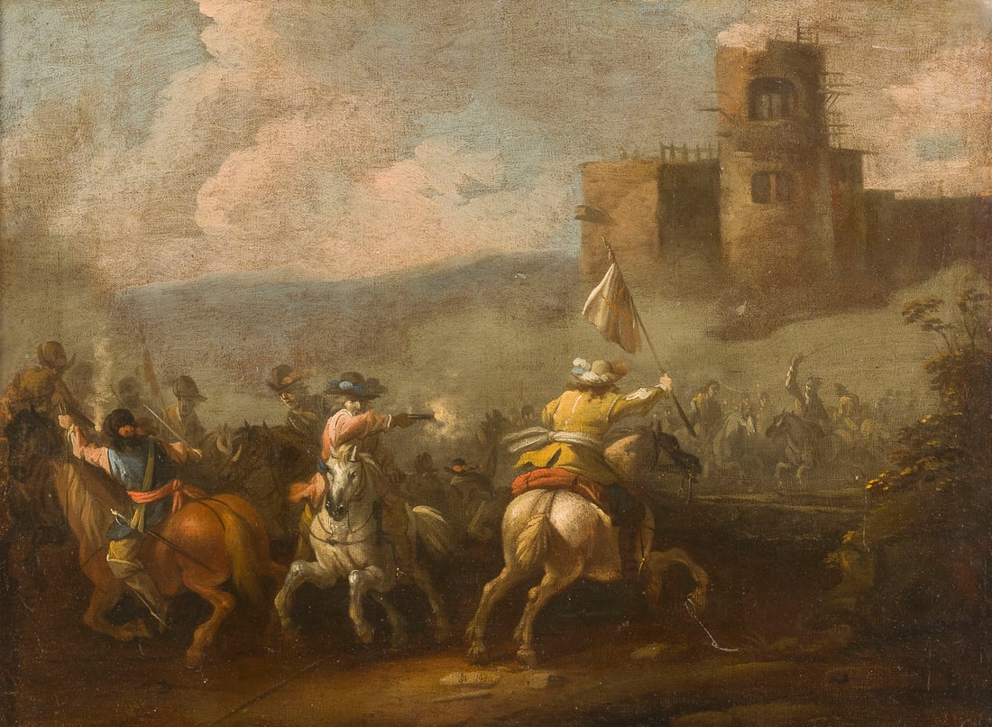 ADAM FRANS VAN DER MEULEN (WERKSTATT/SCHULE) | REITERGEFECH (1 of 4)