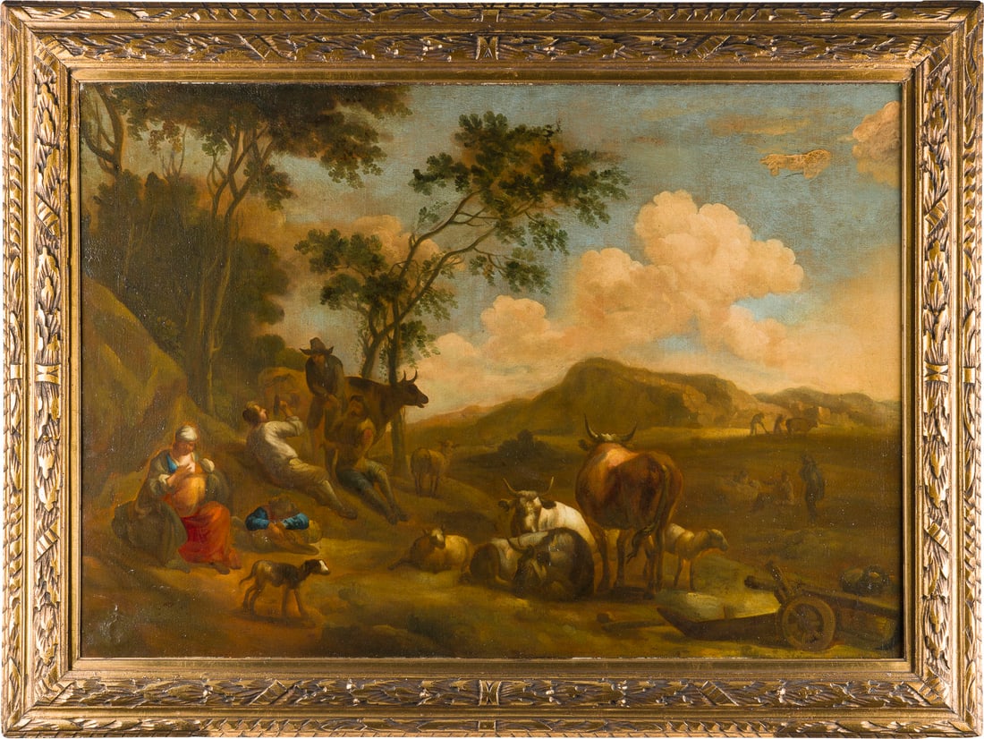 NICOLAES PIETERZ. BERCHEM (NACHFOLGER DES 18. JH.) | HIRTEN (1 of 4)