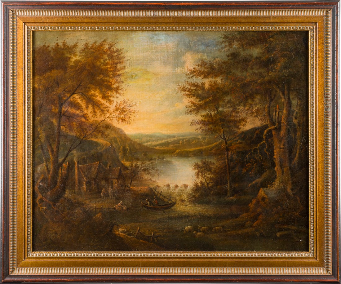 DEUTSCH-FLÄMISCHE SCHULE DES 18. JH. | PASTORALE FLUSSLANDS (1 of 4)