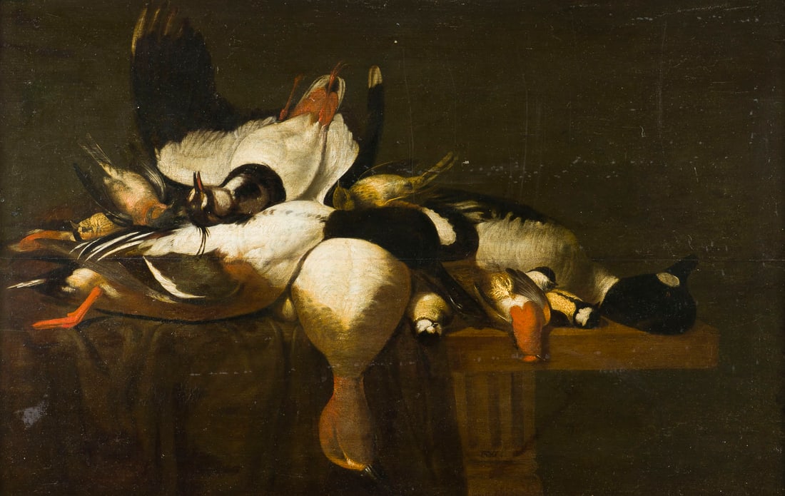 ALEXANDER ADRIAENSSEN (ATTR.) | STILLLEBEN MIT FEDERVIEH (1 of 4)