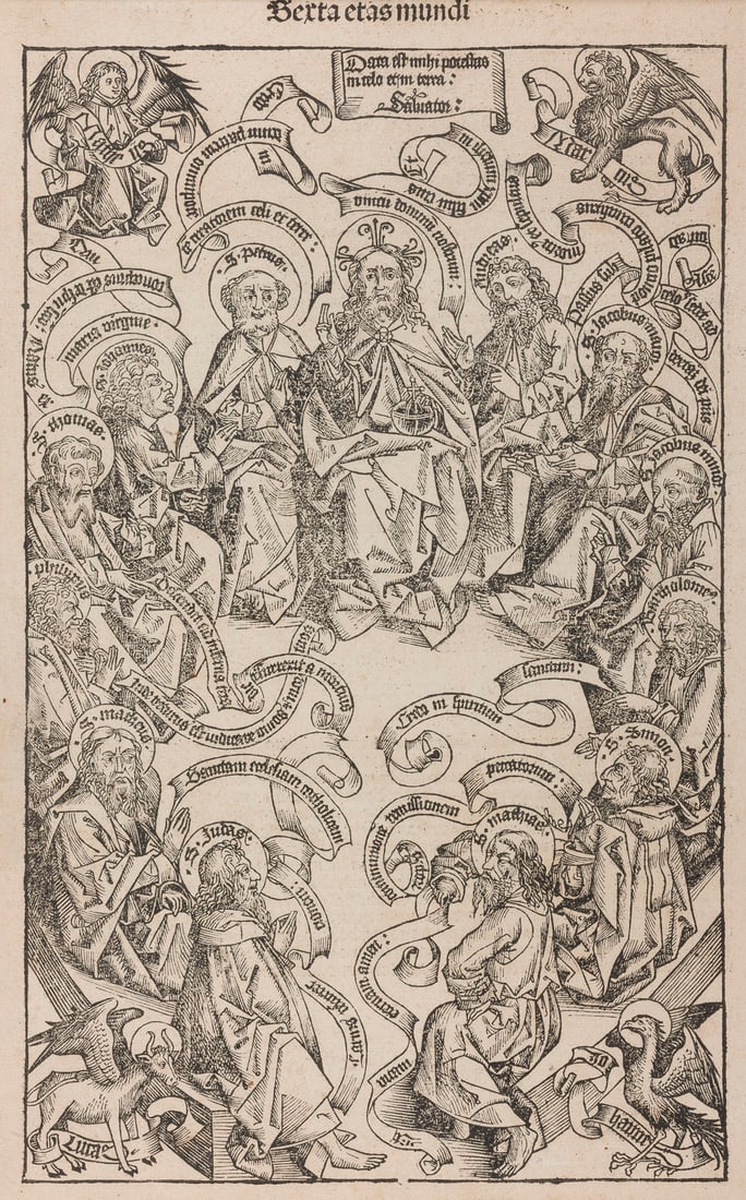 HARTMANN SCHEDEL | 'SEXTA ETAS MUNDI' (1 of 2)