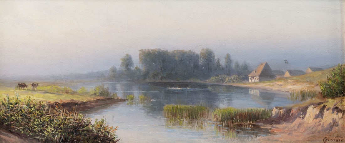 PAULINE (PELAGEJA) PETROWNA COURIARD | FLUSSLANDSCHAFT (1 of 2)