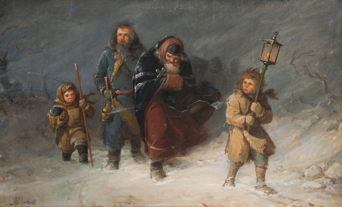 IWAN PETROWITSCH TRUTNEW | 'BEERDIGUNG' (1 of 7)