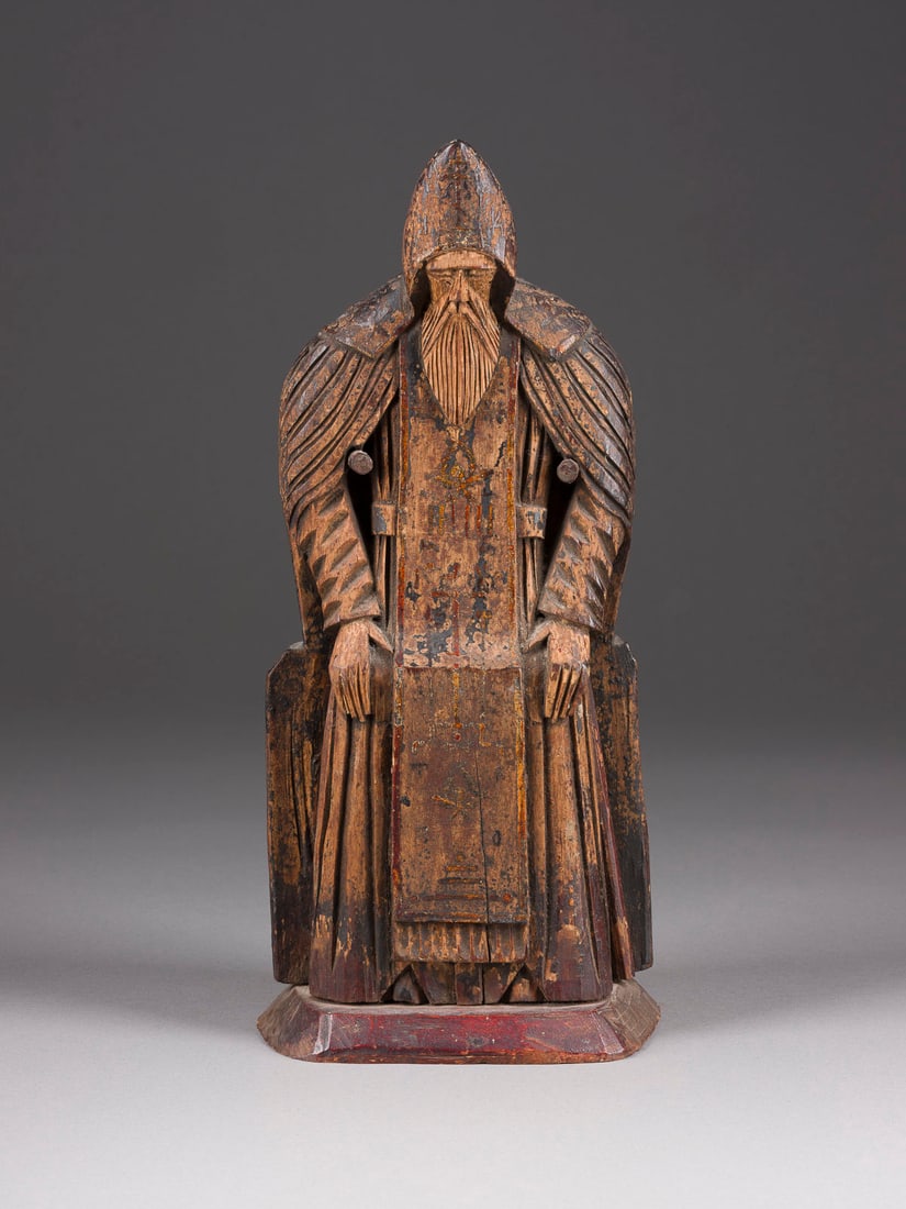 | SEHR GROSSE FIGUR DES HEILIGEN NIL VON STOLOBNOE (1 of 1)