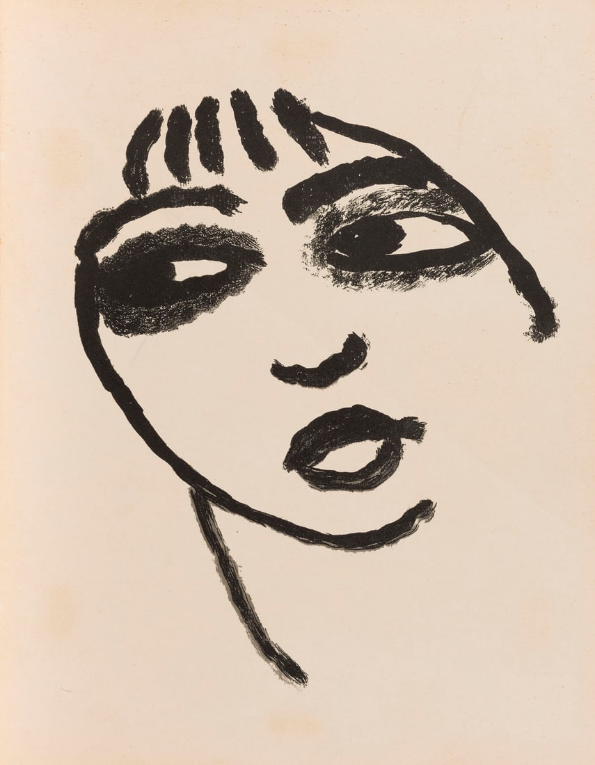 ALEXEJ VON JAWLENSKY | 'WEIBLICHER KOPF III' (um 1920) (1 of 1)