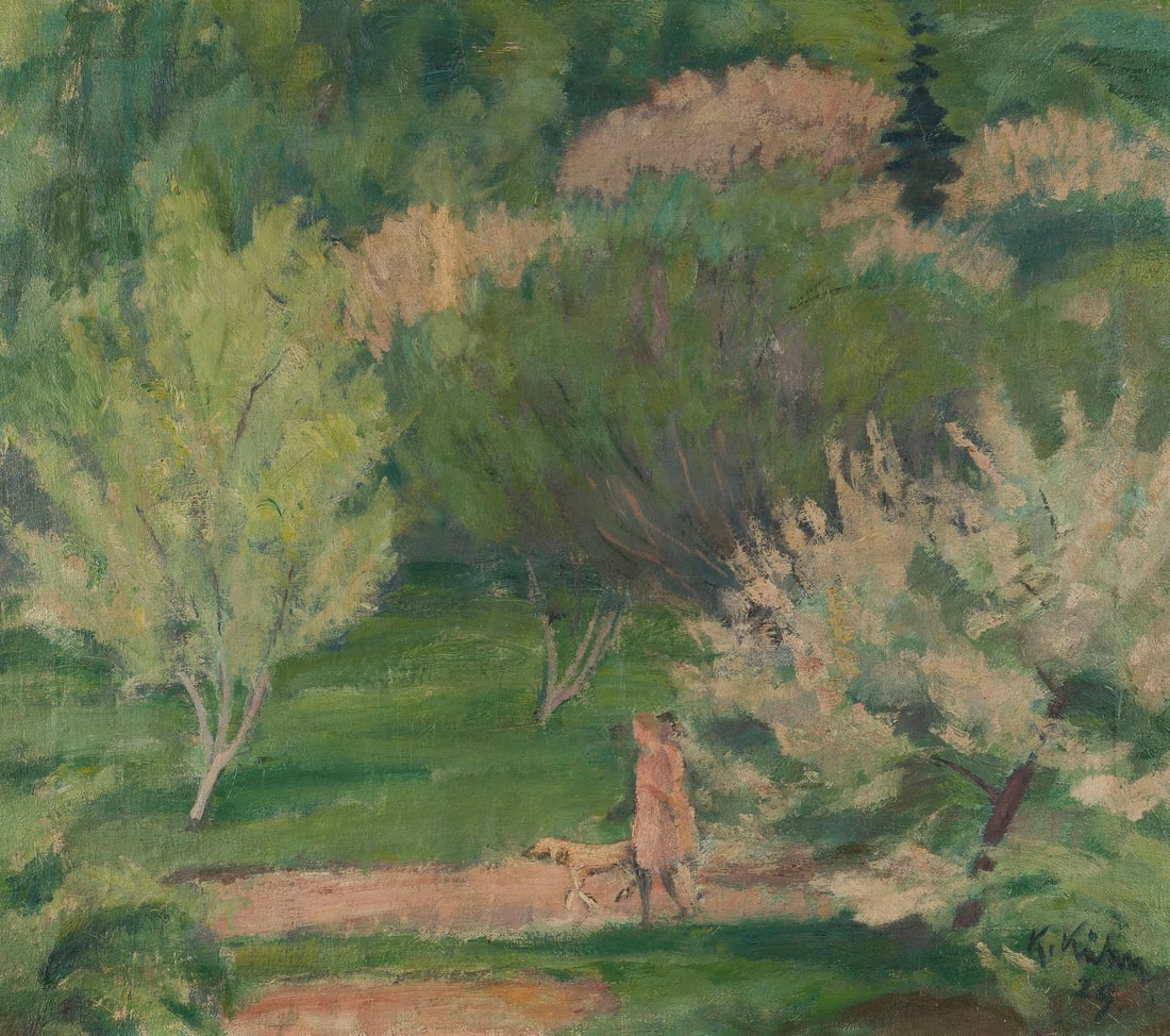 KURT KUEHN | DER SPAZIERGANG (1929) (1 of 1)