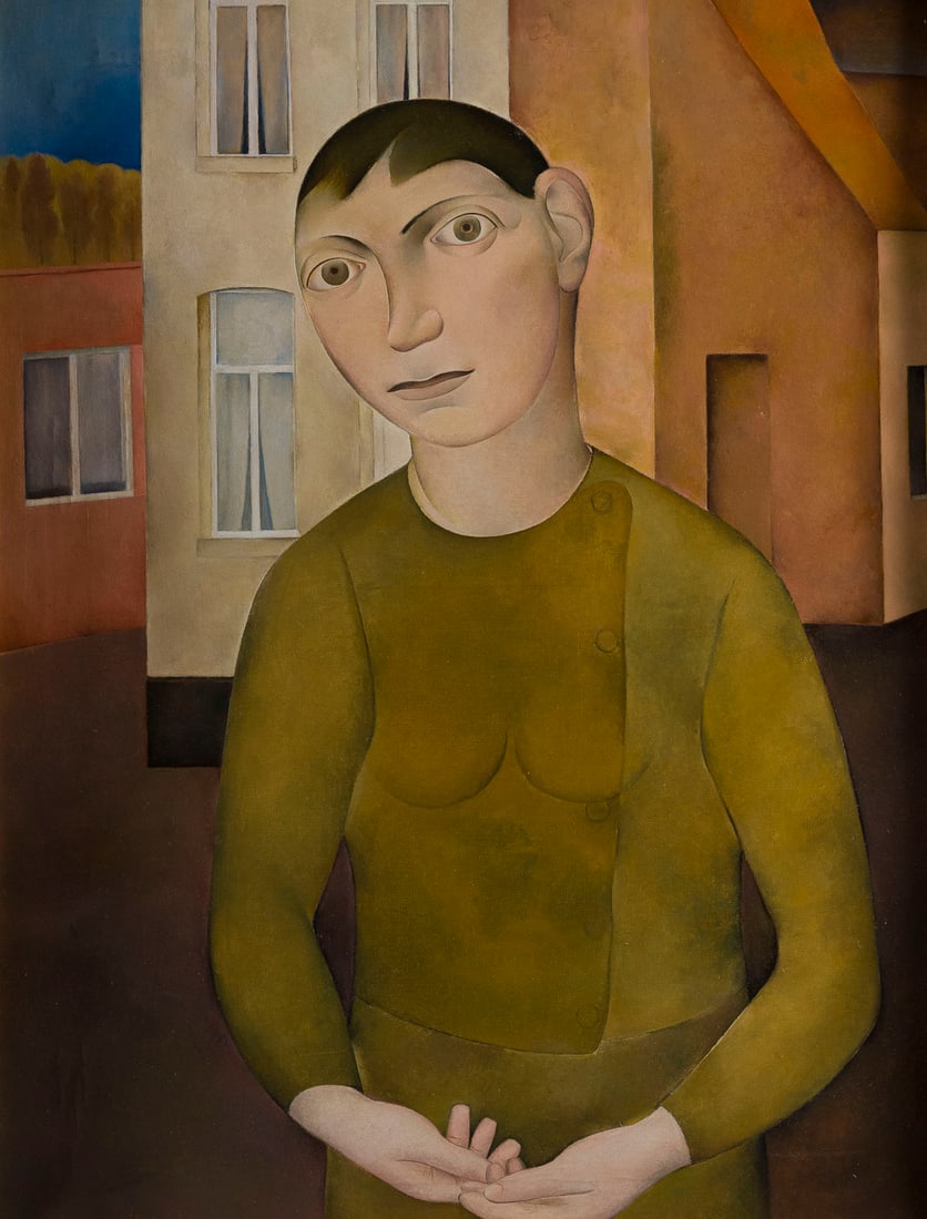 MODERNER KUENSTLER | PORTRAIT EINER JUNGEN FRAU (1 of 1)