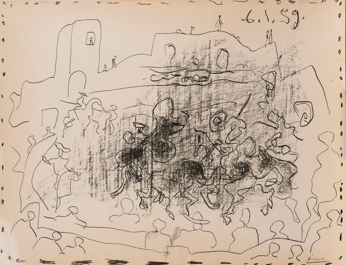 PABLO PICASSO | 'LA PIQUE' (1959) (1 of 1)