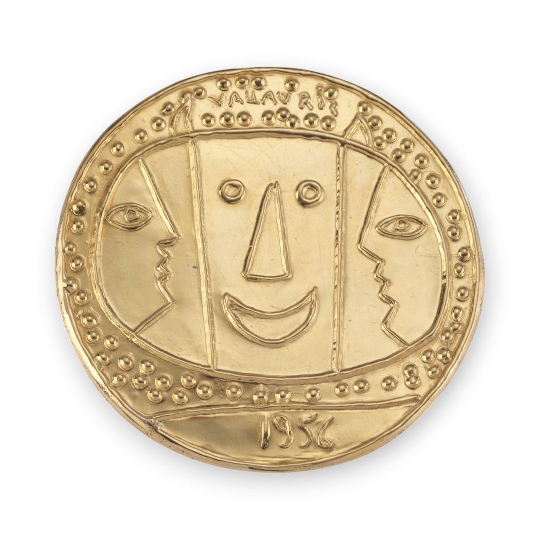PABLO PICASSO (NACH) | 'VALLAURIS' (MEDAILLON) (1 of 3)