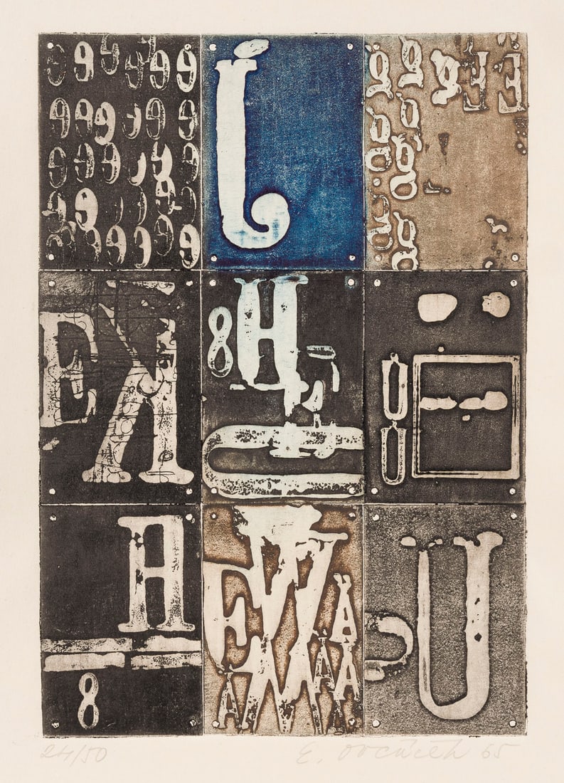 EDUARD OVCACEK | OHNE TITEL (1965) (1 of 1)